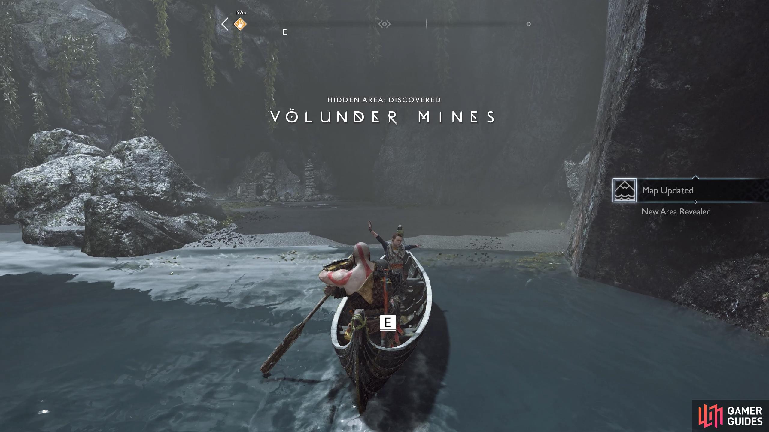 Völunder Mines, God of War.