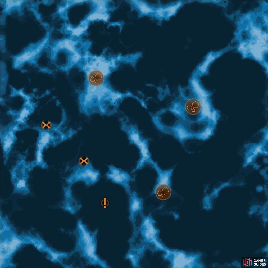 The map for Amaranthine.