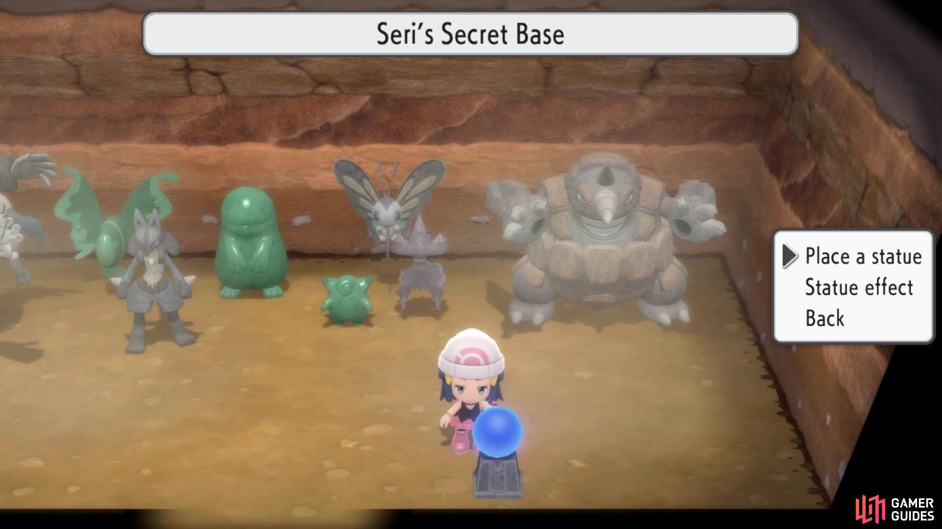 Grand Underground Secret Base.