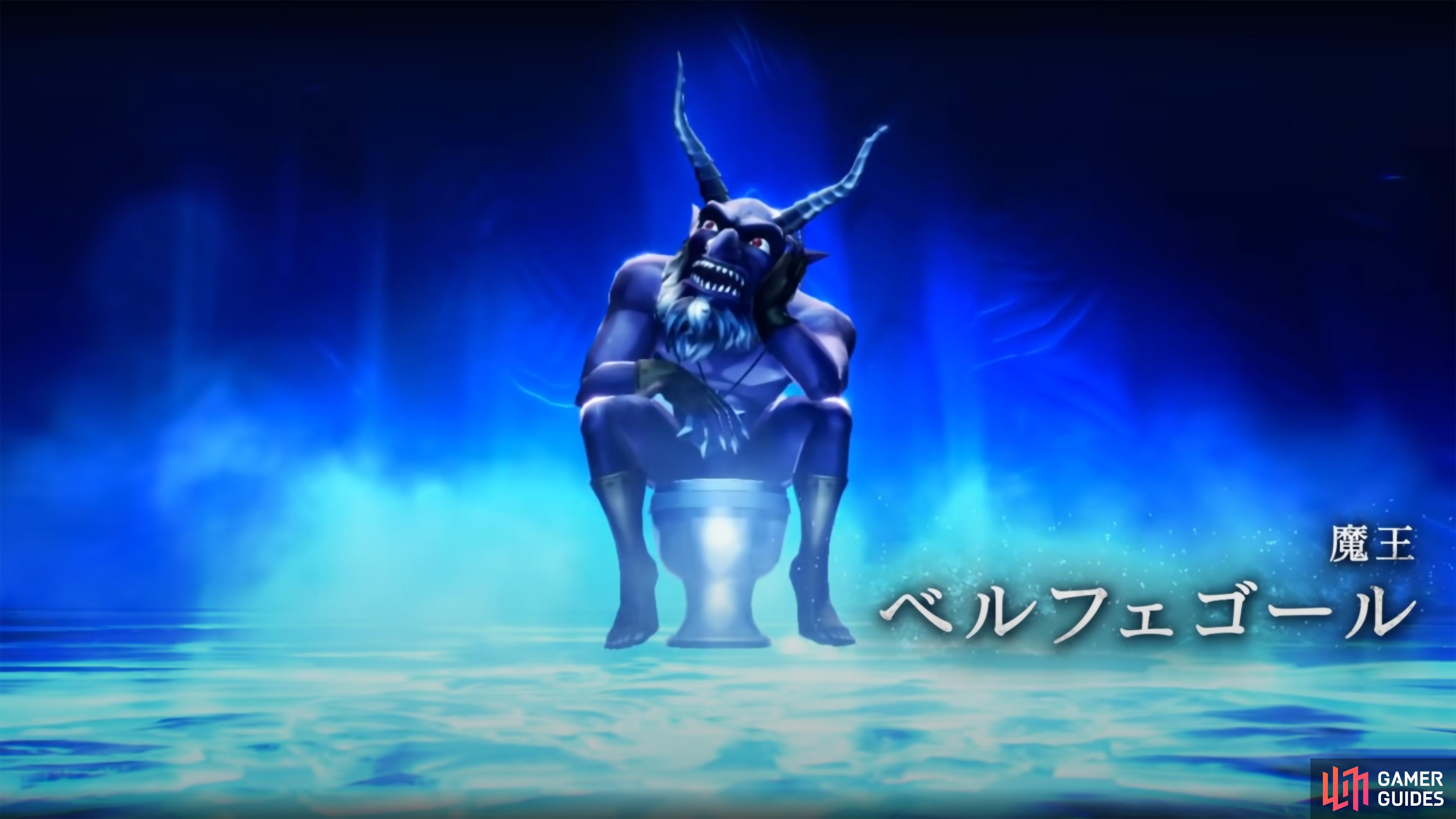 Belphegor in Shin Megami Tensei V.