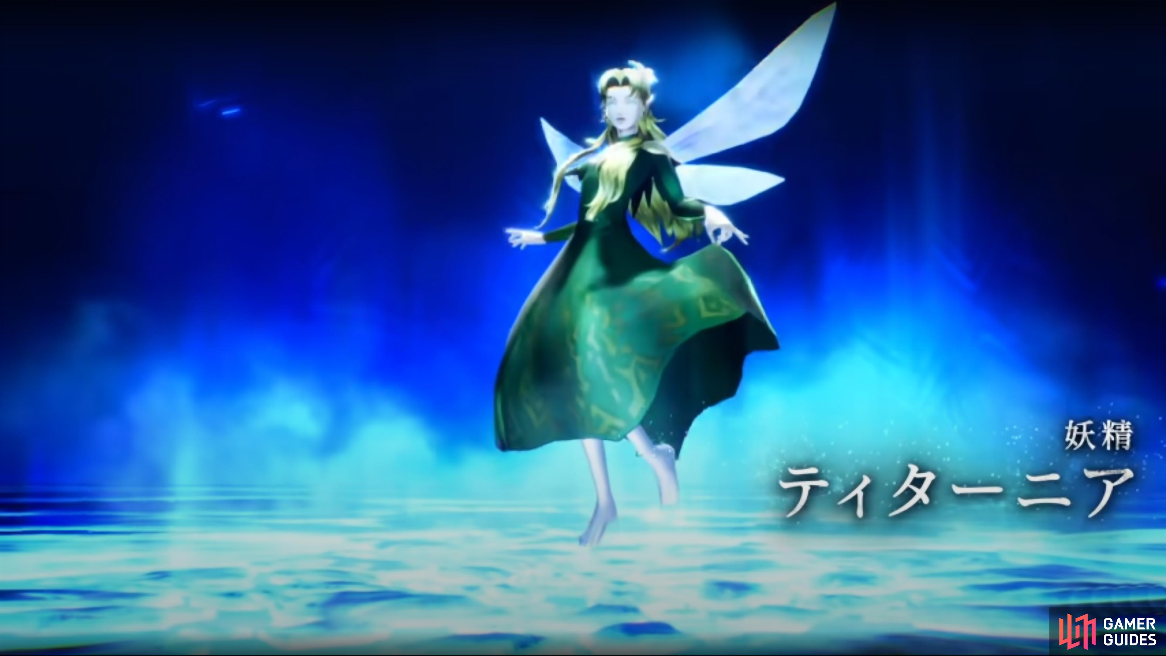 Titania in Shin Megami Tensei V.