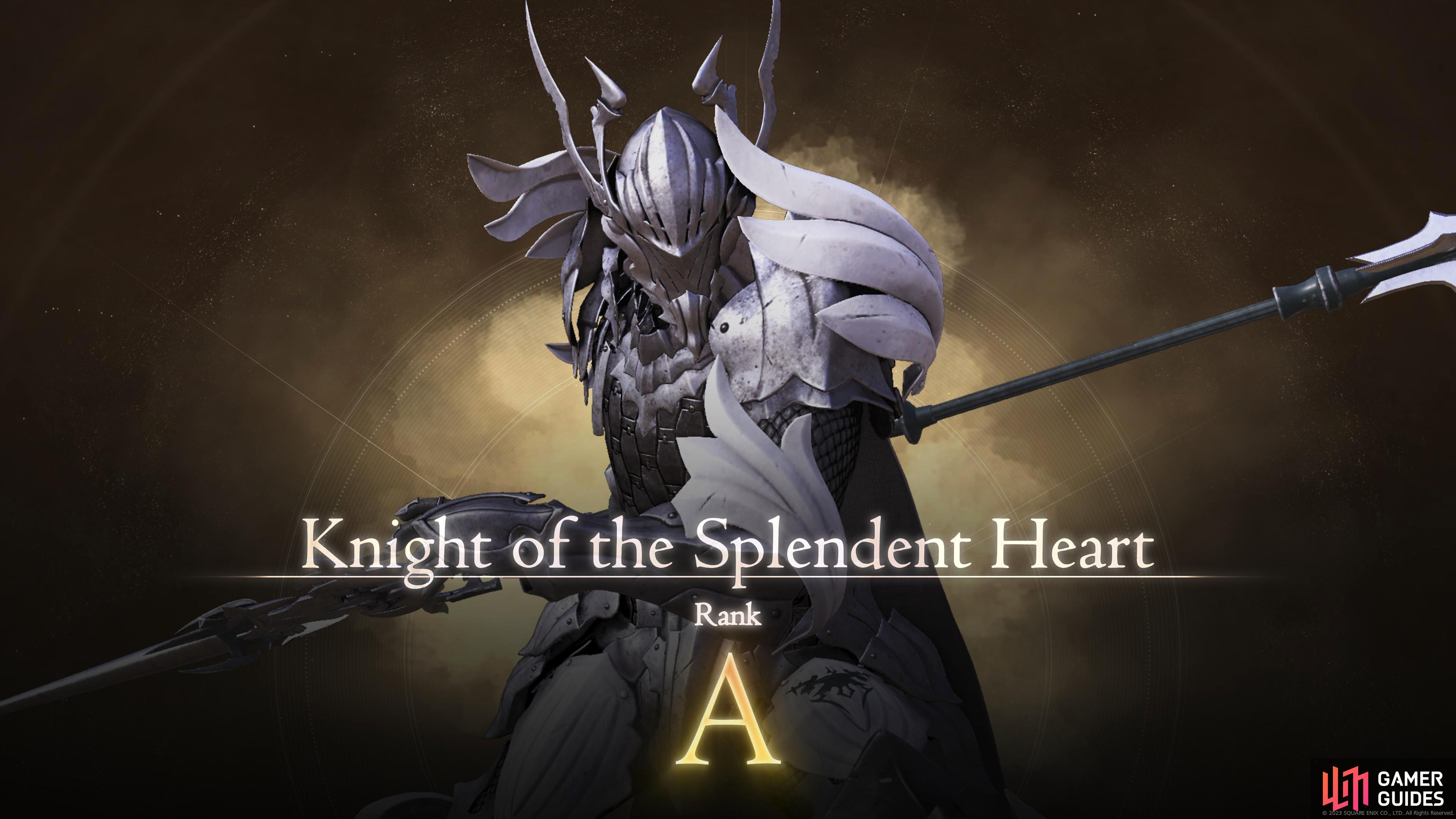 Knight of the Splendent Heart is one of the last A-Rank hunts you’ll fight.