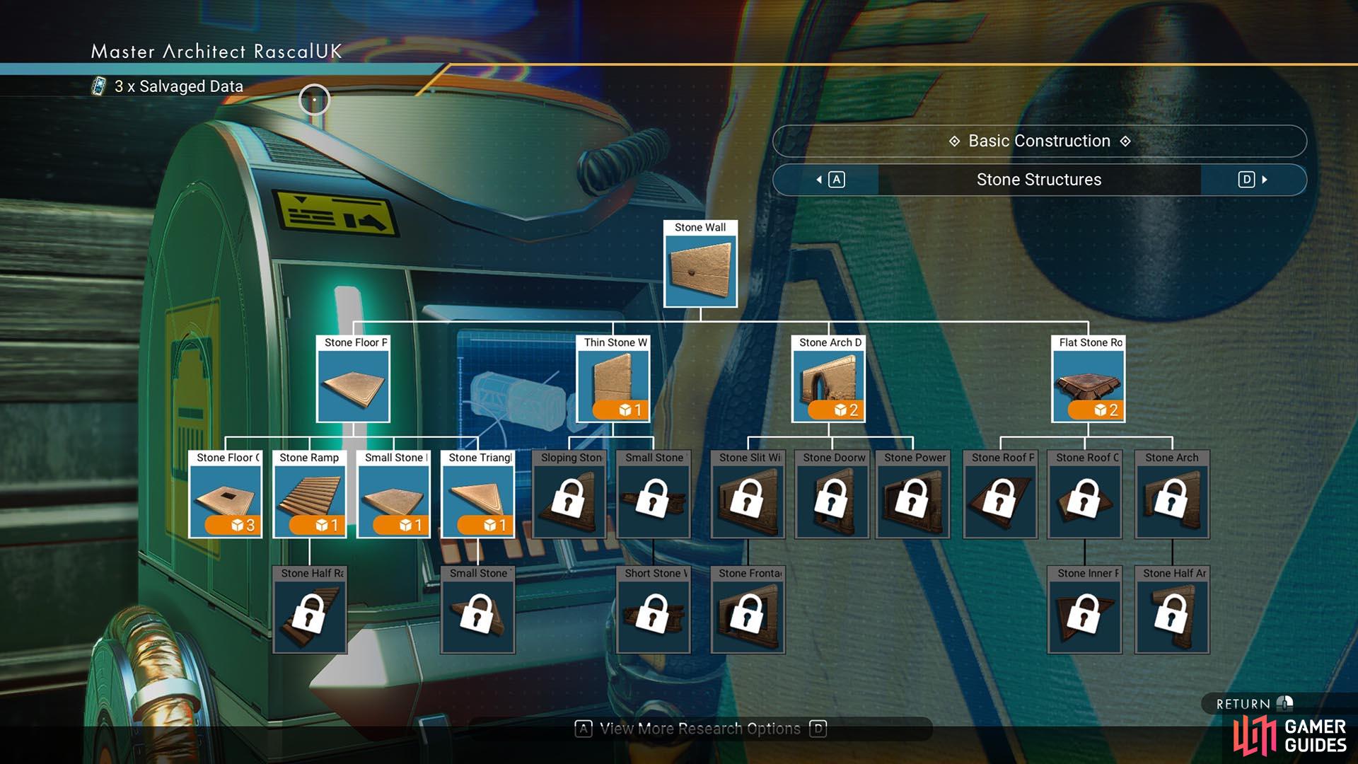 You will unlock more parts as you play and purchase blueprints.