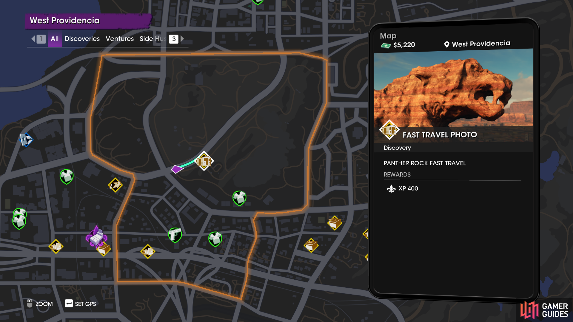 Fast Travel Photo locations are marked on your map as any other Discovery would be.