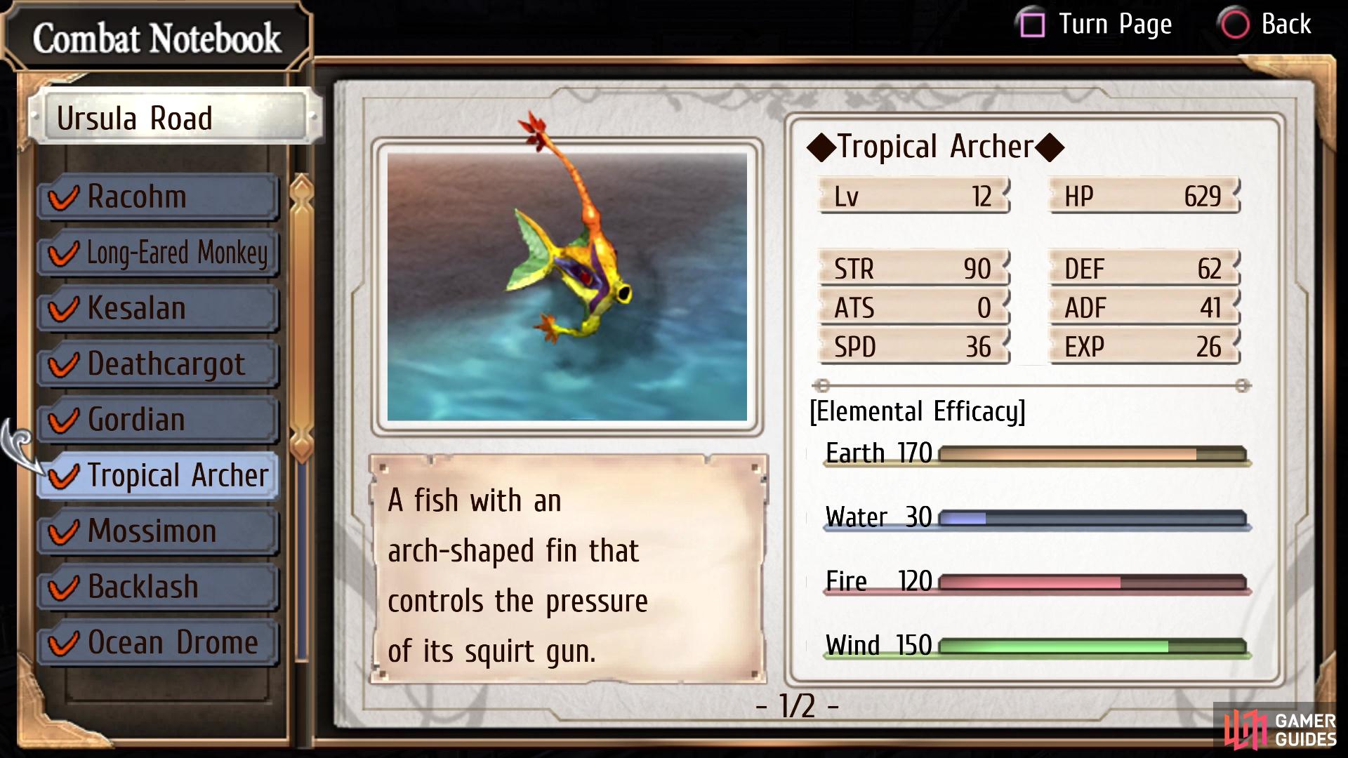 The Tropical Archer enemy