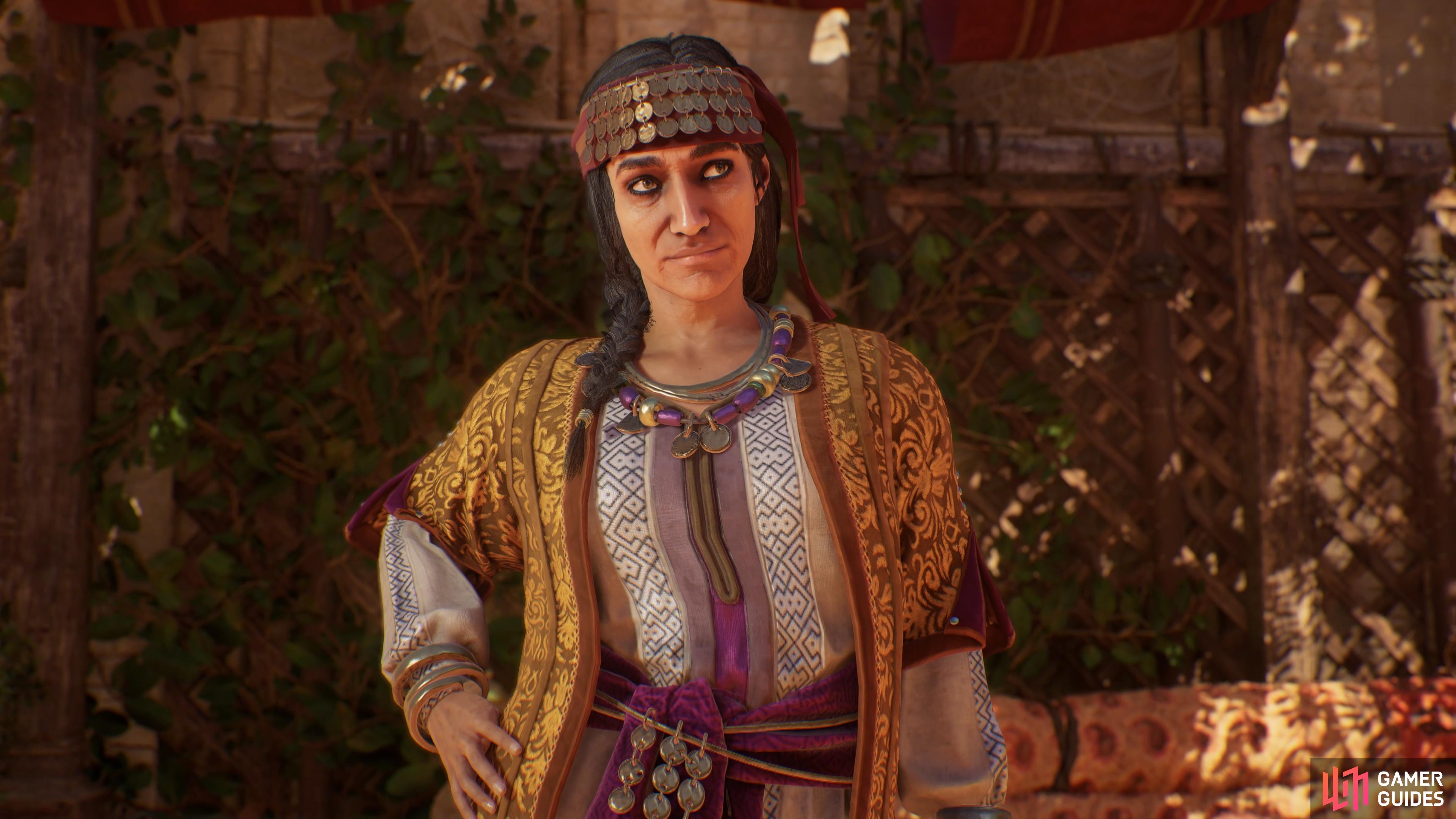 The poet Arib in Assassin’s Creed Mirage.