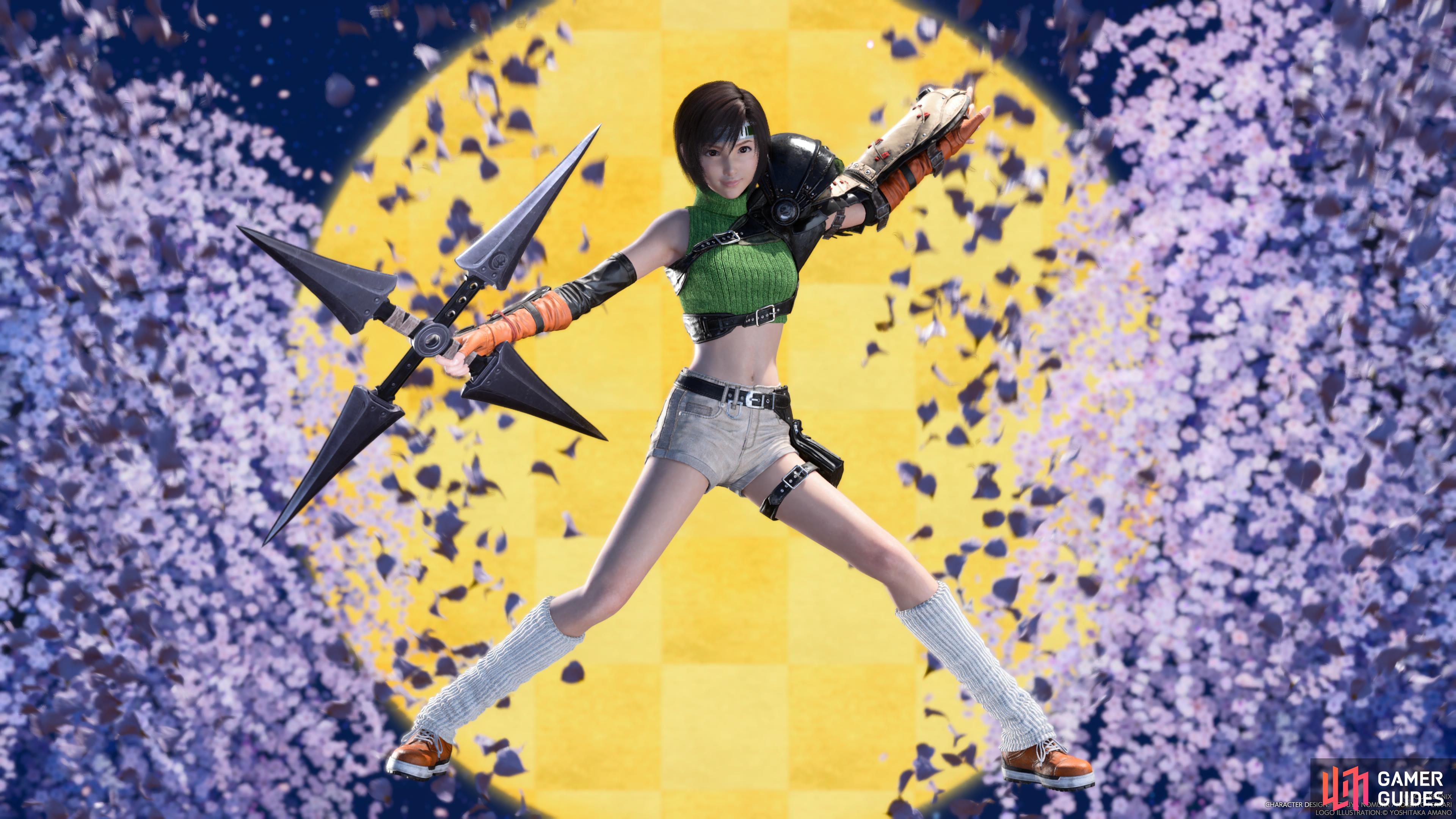 Yuffie joining the party in Final Fantasy VII Rebirth.