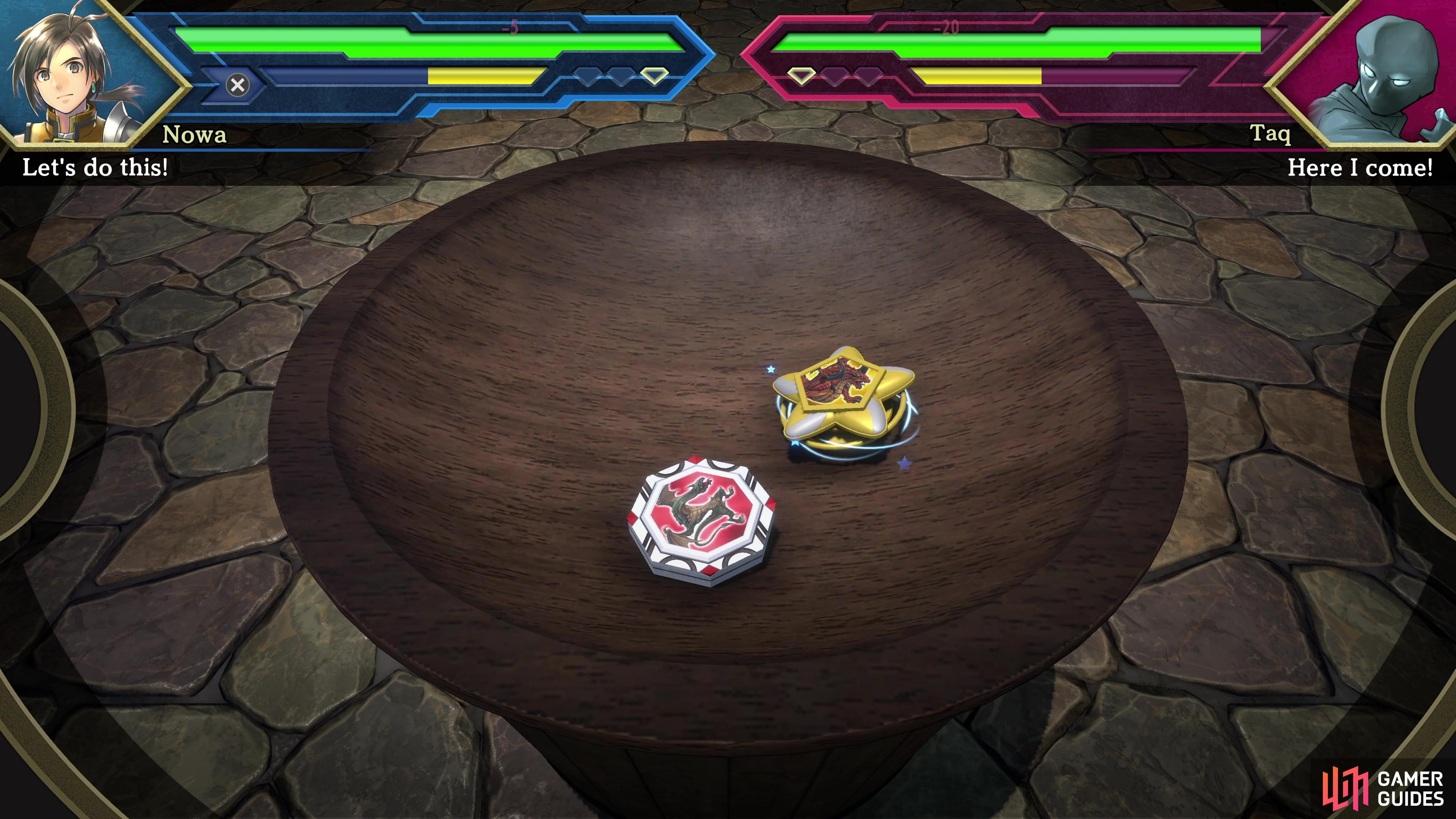 There are lots of minigames to get stuck into, such as Beyblade-alike Beigoma